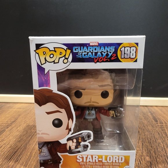Marvel Guardians of the Galaxy Vol. 2 Star-Lord Funko Pop - Picture 1 of 12